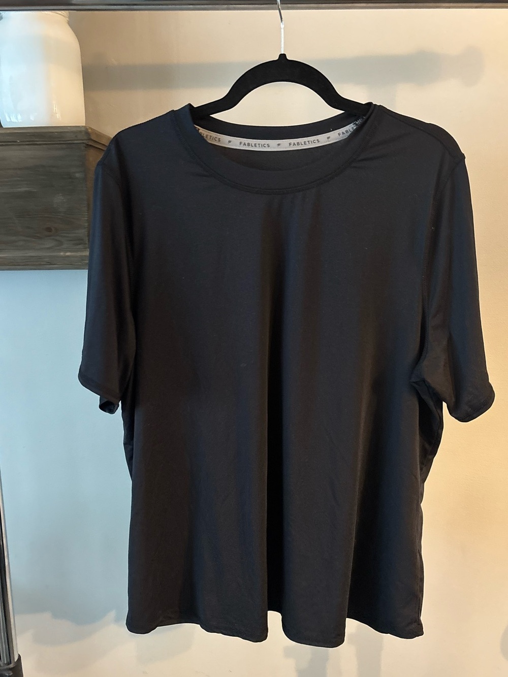 Fabletics Black short sleeve Top women’s size 1x or xxl